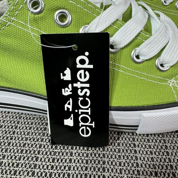 Epic Step Sneakers Size 9 Olive Green for Women Fashion Sneakers Tennis Shoes - Picture 9 of 12